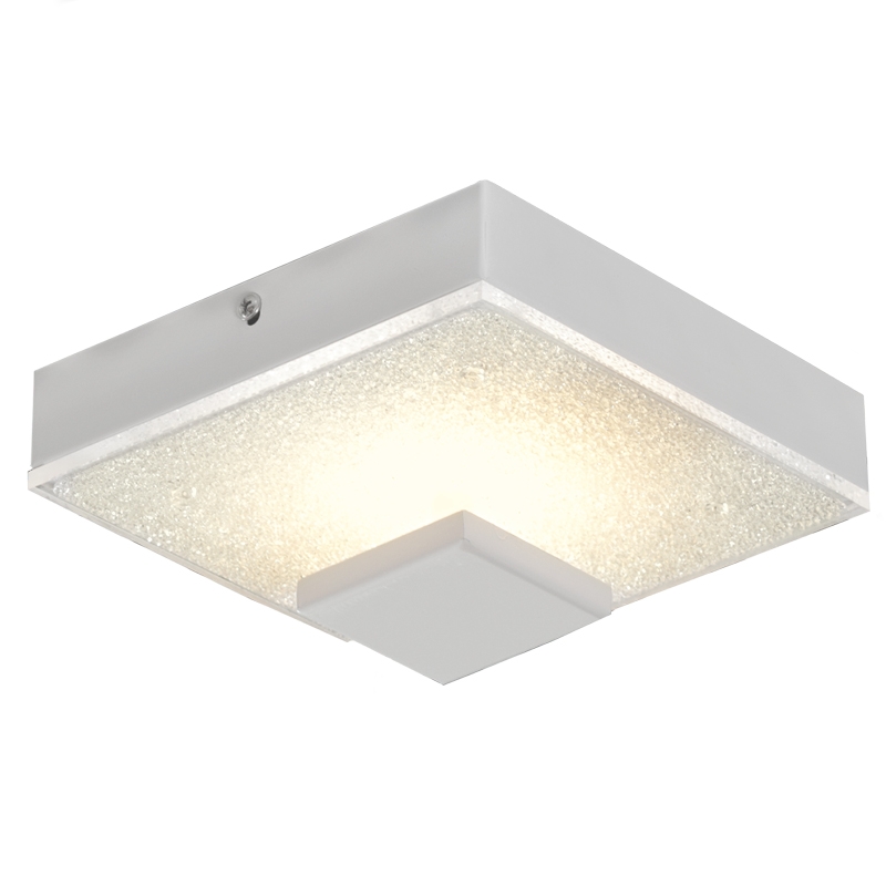 Plafon Rebatedor Starlux Kyara Branco Fosco 6W 2700K 160x160mm HL002-Q-WH