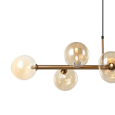 Pendente Bella Abaporu Bronze 8L G9 1100x340x280mm HL004G