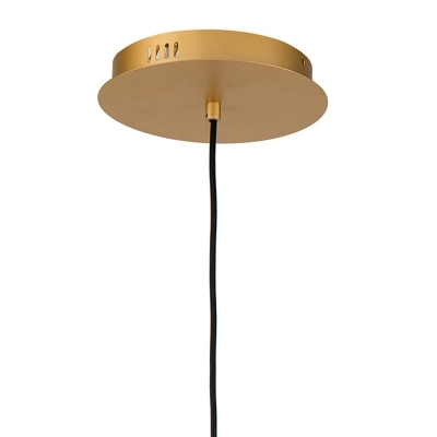 Pendente Bella Manaca Dourado 72 watts 3000K Ø720mm BD003S