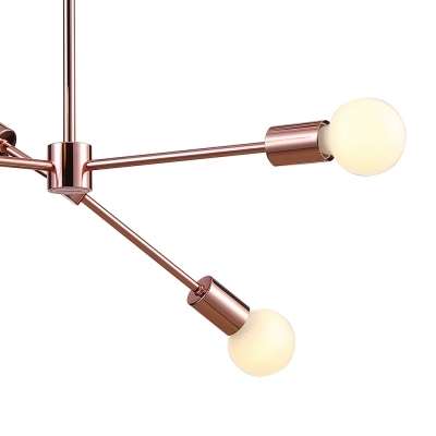 Pendente Bella Leblon Rose Gold 5L E27 Ø600x1180mm RM001R