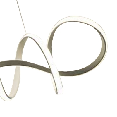 Pendente Bella Zig Branco 35 watts 3000K Ø840x220x210mm TP003