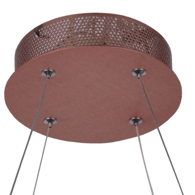 Pendente Bella Lumina Rose Gold 50 watts 3000K Ø600x100mm BB007E