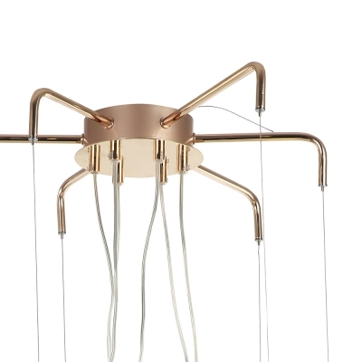 Pendente Bella Mobile Dourado 6L E14 Ø650mm BB014
