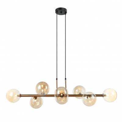 Pendente Bella Abaporu Bronze 8L G9 1100x340x280mm HL004G