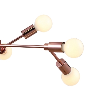 Pendente Bella Leblon Rose Gold 7L E27 Ø750x1230mm RM002R