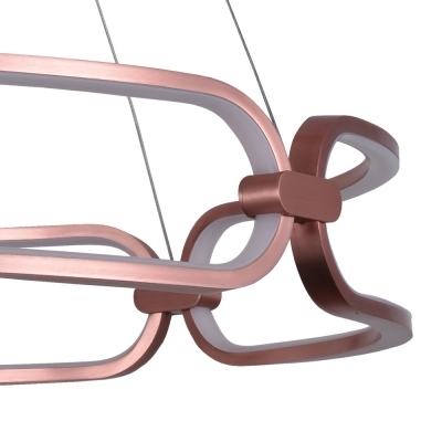 Pendente Bella Lumina Rose Gold 50 watts 3000K Ø600x100mm BB007E