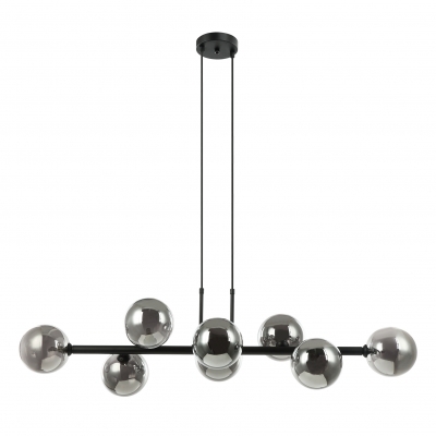 Pendente Bella Abaporu Preto 8L G9 1100x340x280mm HL004B