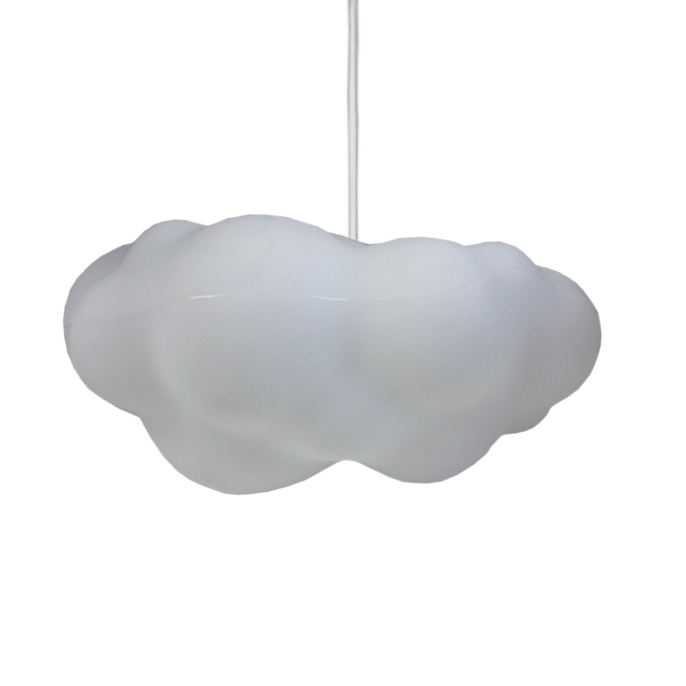 Pendente USARE Nuvem Fluffy 1L E27 200x430x330mm Branco