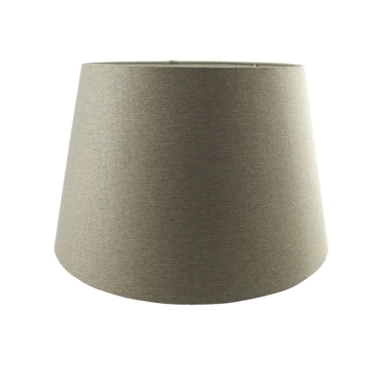Cúpula para Abajur Bella Linen Cônica Ø375x325x500mm Tecido Areia AL002S