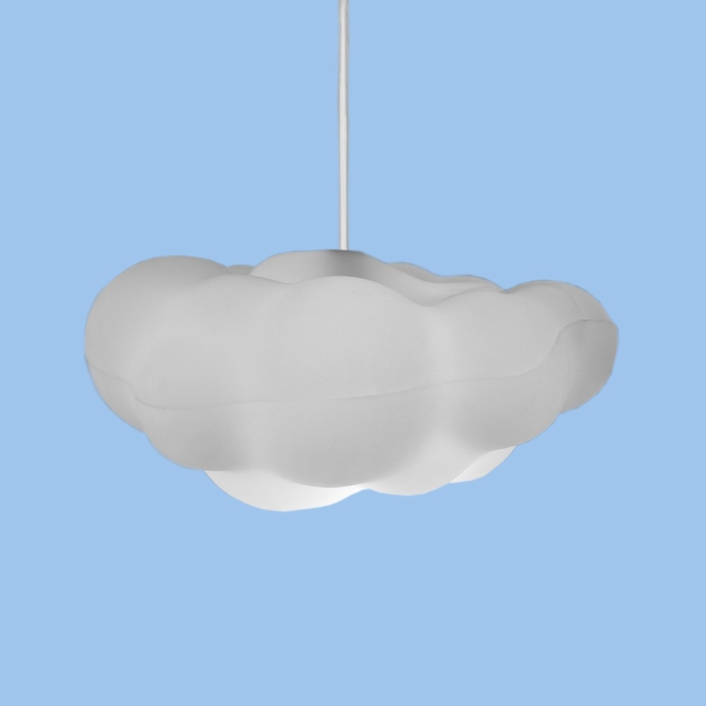 Pendente USARE Nuvem Fluffy 1L E27 200x430x330mm Branco