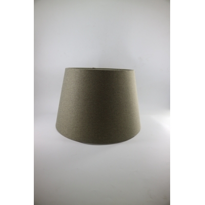 Cúpula para Abajur Bella Linen Cônica Ø375x325x500mm Tecido Areia AL002S