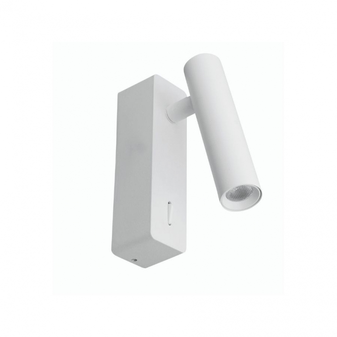 Arandela Casual Light Studioluce Pipe 3 watts 3000K 130x37x95mm Branco AR1447BR 
