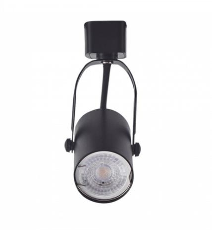 Spot para Trilho Nordecor Lille Dicróica GU10 Preto Ø53x100mm 6640