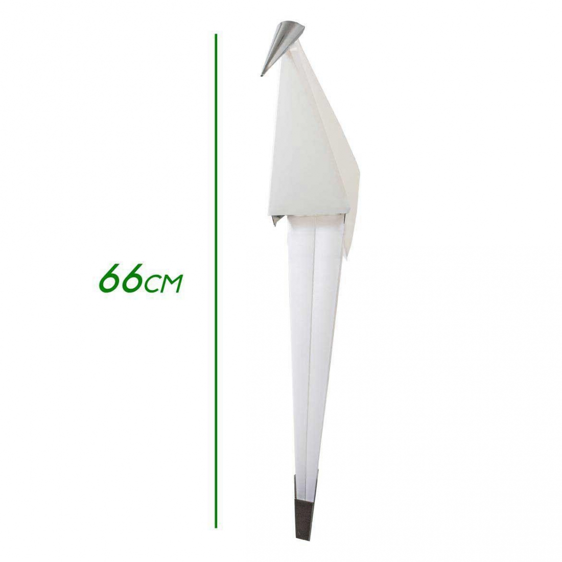 Pendente Starlux Bird Pássaro Origami Cromado 18 watts 2700K Ø600mm 12264-3L-CH