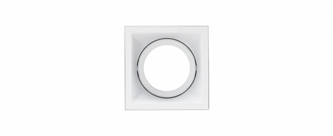 Plafon Sobrepor Stella Square Out AR111 Direcionável 164x164x141mm Branco STH20935BR
