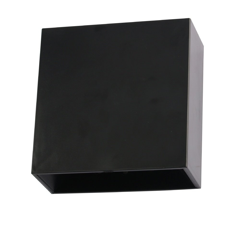 Arandela Germany Light 4 Watts 3000K Facho Ajustável Preto IP65 120x120x52mm 20463016