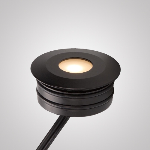 Mini Balizador Direct Light Redondo 0,5 watts 2700K Bivolt IRC90 IP66 Ø44mm DL EB3