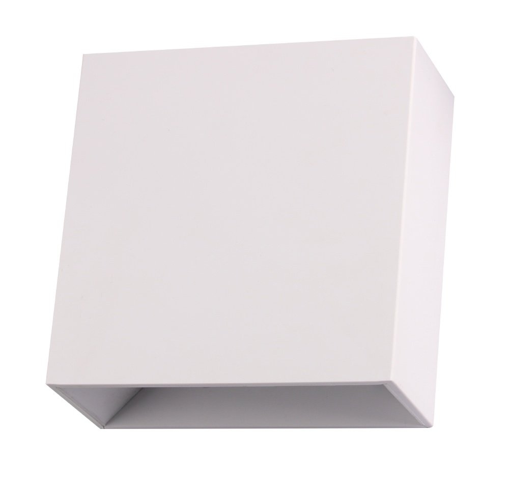 Arandela Germany Light 4 Watts 3000K Facho Ajustável Branco IP65 120x120x52mm 20463011
