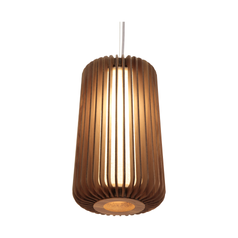 Pendente Accord Stecche Di Legno 1L E27 Ø330x620mm 1429