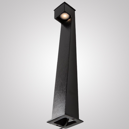 Poste Balizador Direct Light Postinho 2,7 watts 2700K IRC90 IP66 75x75x422mm DL PT2