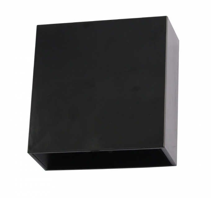 Arandela Germany Light 4 Watts 3000K Facho Ajustável Preto IP65 120x120x52mm 20463016