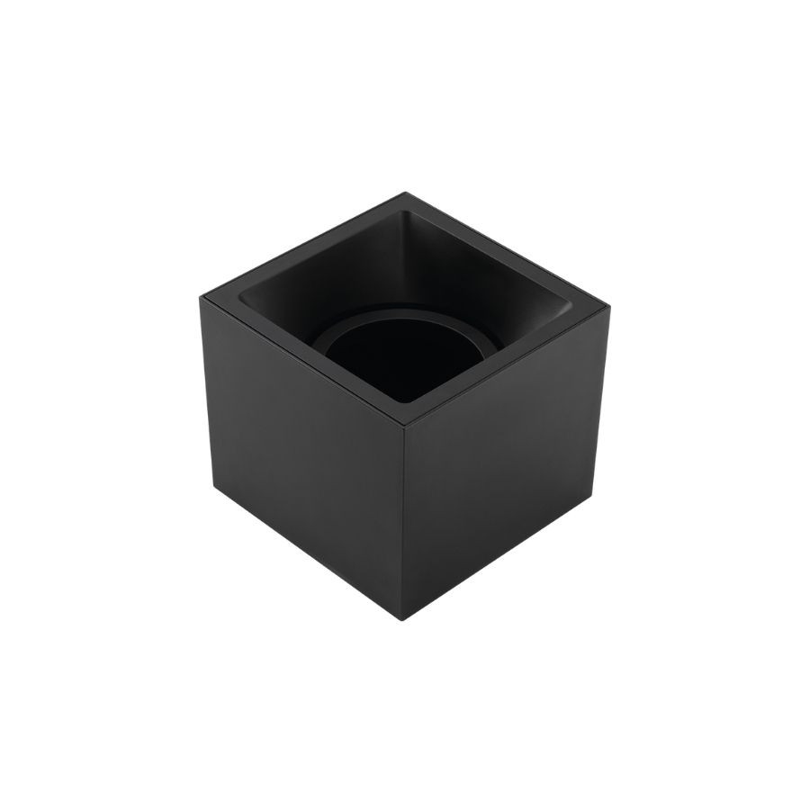 Plafon Sobrepor Stella Square Out AR111 Direcionável 164x164x141mm Preto STH20935PTO
