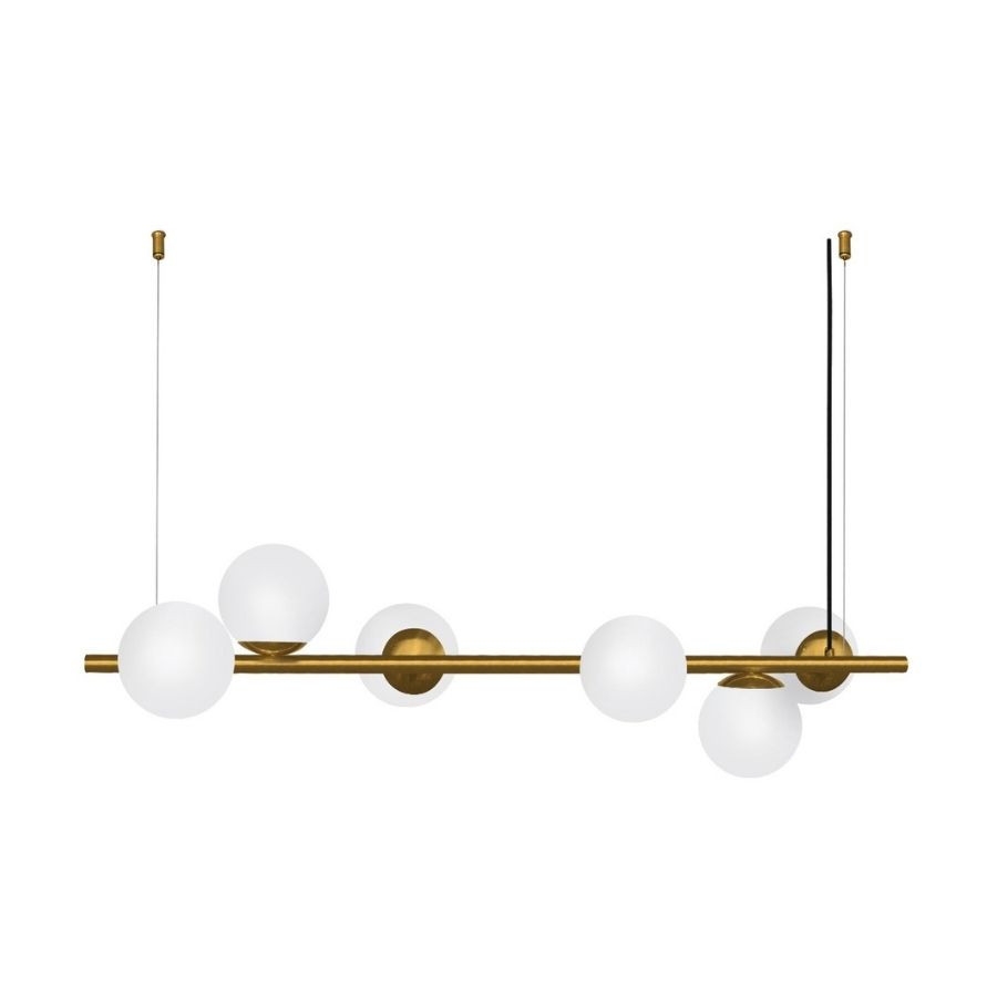 Pendente Spotline Century Jabuticaba 6L E27 1200x360x360mm 733/6