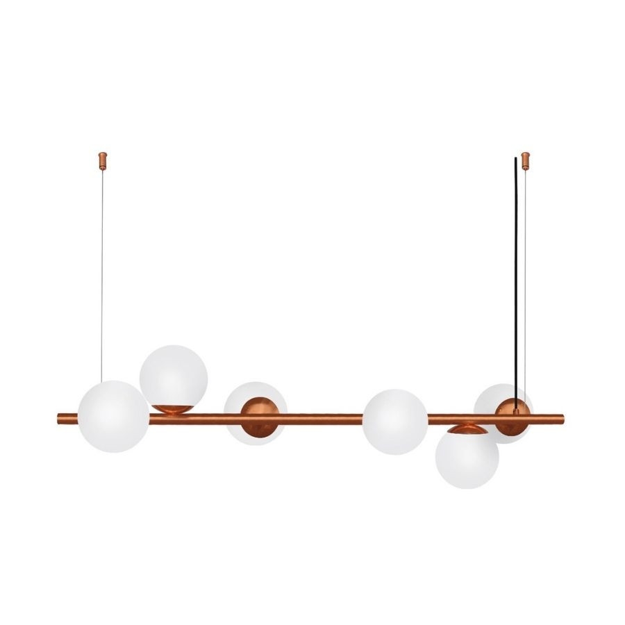 Pendente Spotline Century Jabuticaba 6L E27 1200x360x360mm 733/6