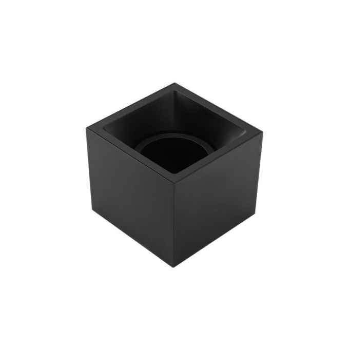 Plafon Sobrepor Stella Square Out AR111 Direcionável 164x164x141mm Preto STH20935PTO
