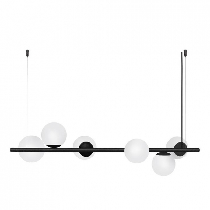 Pendente Spotline Century Jabuticaba 6L E27 1200x360x360mm 733/6