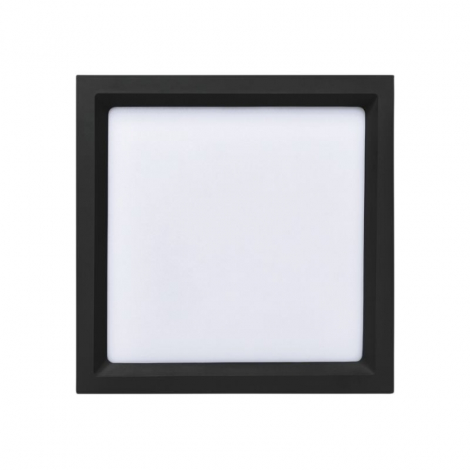 Painel Embutir Stella Deep Preto Recuado 22 Watts 3000K 262x262mm STH8904PTO/30