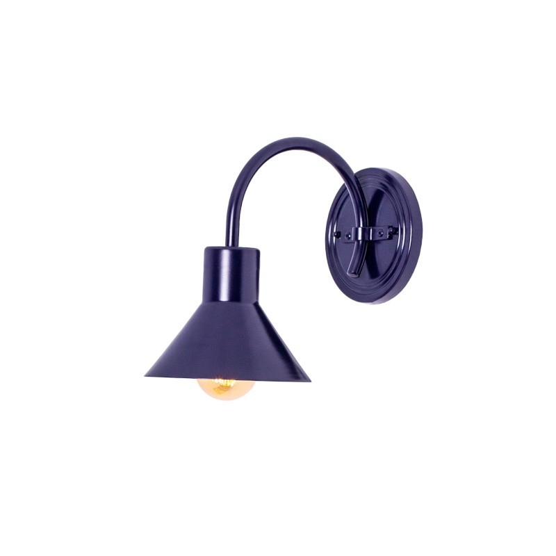 Luminária de Jardim Foco Metallo Piccola Cúpula Metal 1L E27 150x255x235mm J 005
