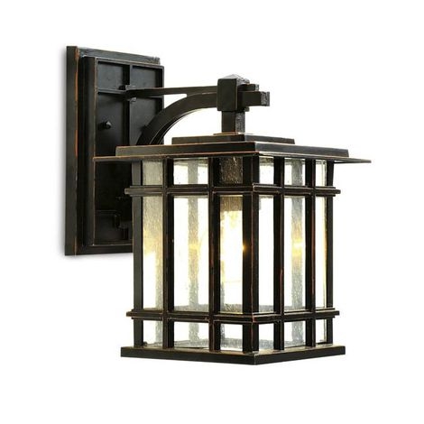 Arandela Lighting Store Alumínio Fundido e Vidro Pontilhado 1L E27 230x300mm LO-1421