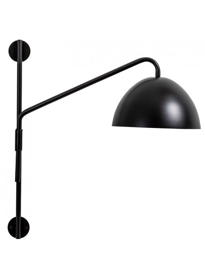 Arandela Foco Metallo Andria Articulada com Rabicho 1L E27 Ø215x465x506mm AR 128