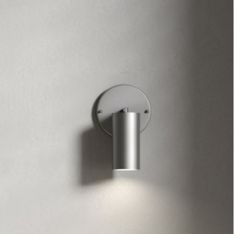 Arandela Foco Metallo Bari 1L GU10 120x92x190mm AR 134