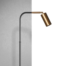 Coluna Foco Metallo Bari Articulada 1L GU10 250x385x1250mm CO 315