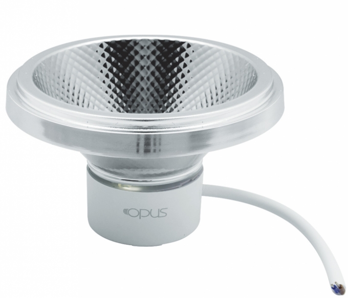 Lâmpada Opus LED Módulo AR111 10 watts 2700K 24° Ø111x67mm Bivolt OPS 32672