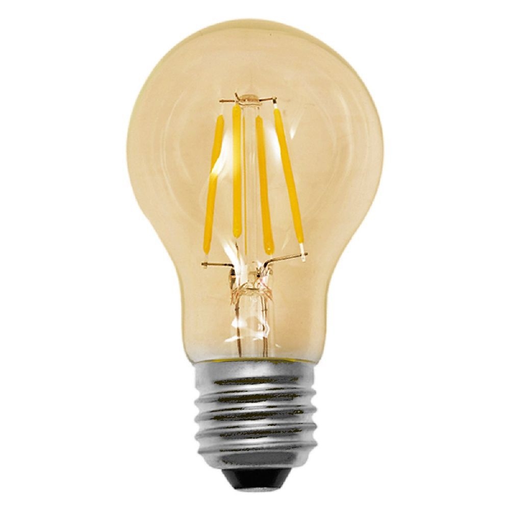 Lâmpada Nordecor Filamento Led A60 4 watts 2400K E27 Ø60x105mm 1045