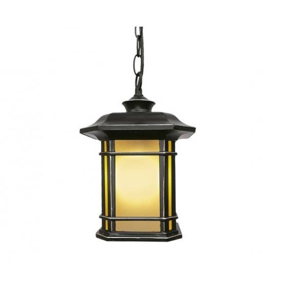 Pendente Lighting Store Alumínio Fundido e Vidro Fosco Âmbar 1L E27 Ø180X280mm LO-1257