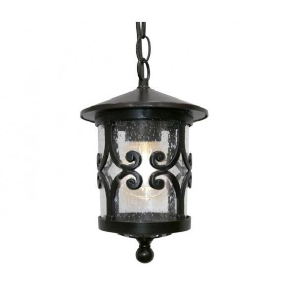 Pendente Lighting Store Alumínio Fundido e Vidro Pontilhado 1L E27 Ø160X280mm LO-1405