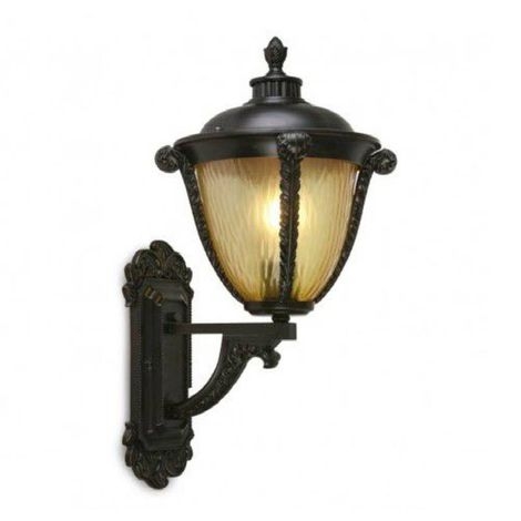 Arandela Lighting Store Alumínio Fundido e Vidro Ondulado 1L E27 300x670mm LO-1416