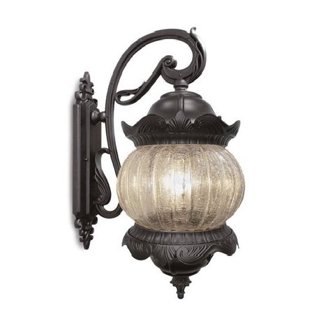Arandela Lighting Store Alumínio Fundido e Vidro Craquelado 1L E27 400x670mm LO-1407