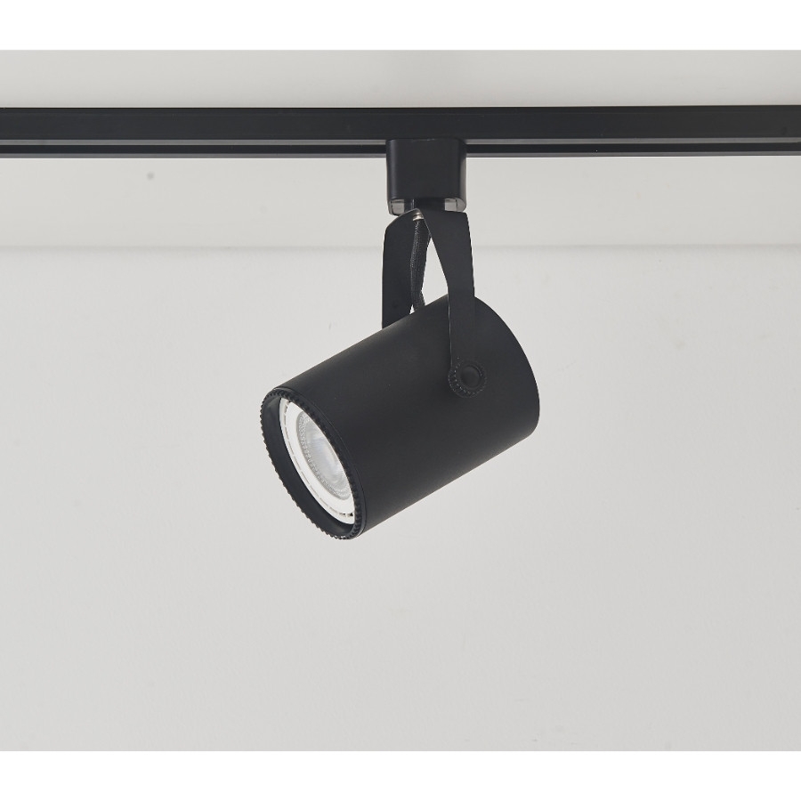 Spot para Trilho Nordecor Lille Preto AR70 Ø78x118mm 6033