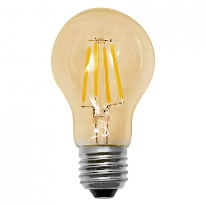 Lâmpada Nordecor Filamento Led A60 4 watts 2400K E27 Ø60x105mm 1045
