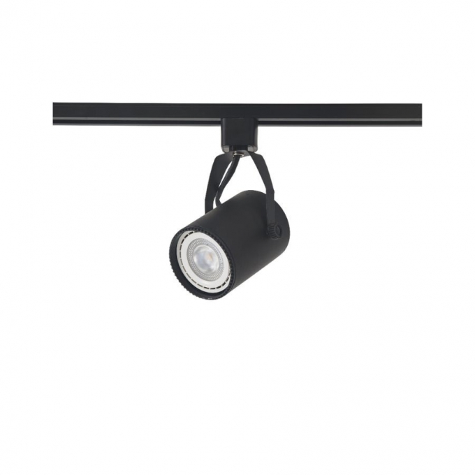 Spot para Trilho Nordecor Lille Preto AR70 Ø78x118mm 6033