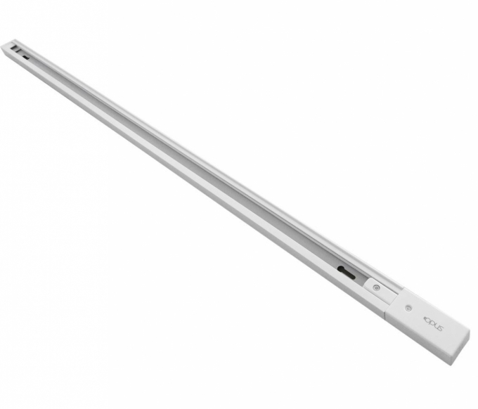 Trilho Sobrepor Opus Alumínio 1 metro Branco OPS 35369