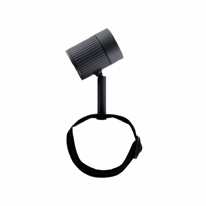 Espeto Jardim Stella Focco 5 Watts 3000K IP65 Com Cinta Preto STH9720/30 