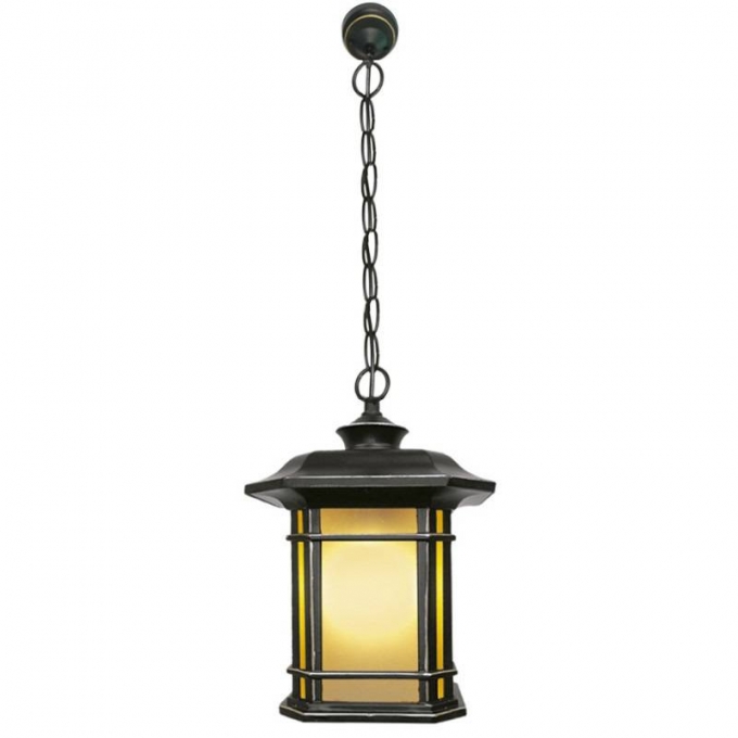 Pendente Lighting Store Alumínio Fundido e Vidro Fosco Âmbar 1L E27 Ø180X280mm LO-1257