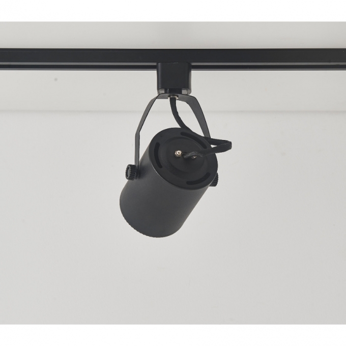 Spot para Trilho Nordecor Lille Preto AR70 Ø78x118mm 6033