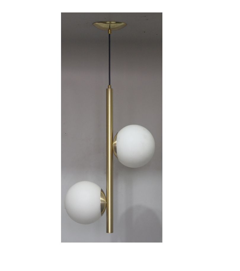 Pendente Spotline Double Globo Ø150mm 2L E27 Ø300X500mm 784/2 